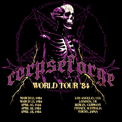 Corpseforge World Tour '84 T-Shirt