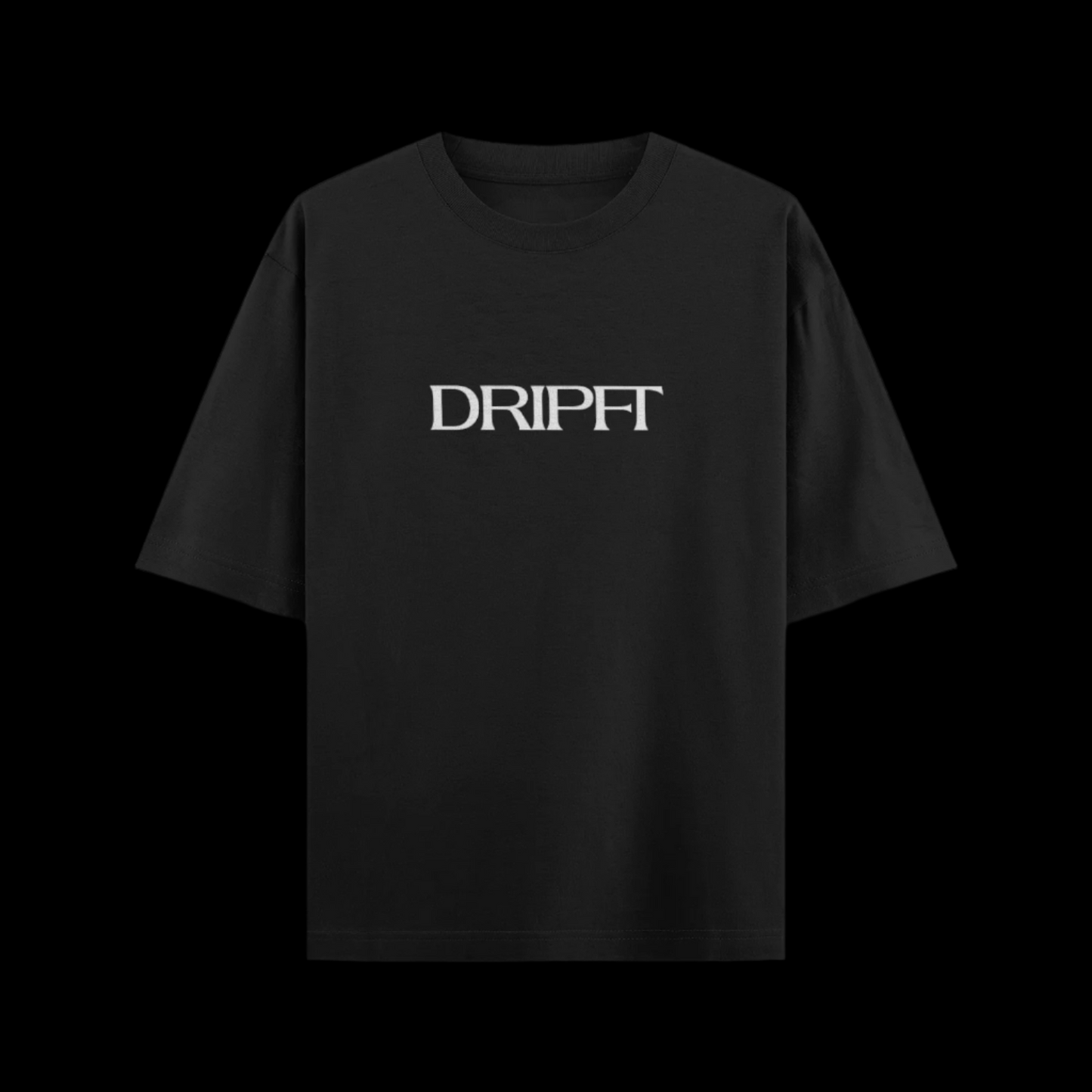 Dripft Basic Oversized Tee – Black