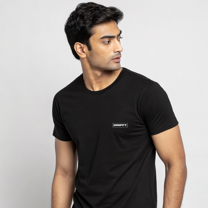 Drift Regular Supima T-Shirt – Black